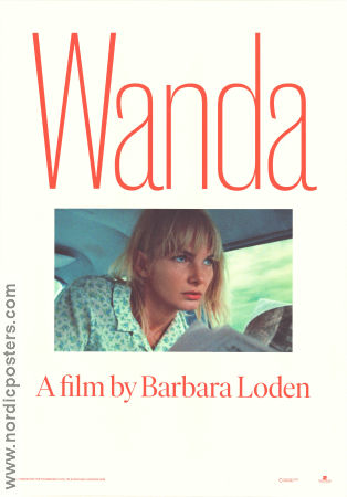 Wanda 1970 movie poster Michael Higgins Dorothy Shupenes Jerome Thier Barbara Loden