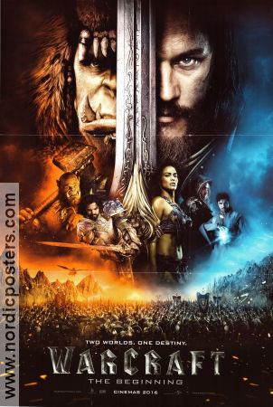 Warcraft 2016 movie poster Travis Fimmel Paula Patton Duncan Jones