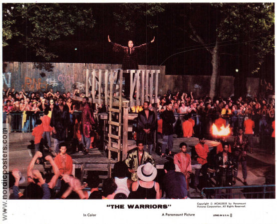 The Warriors 1979 lobbykort Michael Beck James Remar Dorsey Wright Walter Hill Kultfilmer Gäng