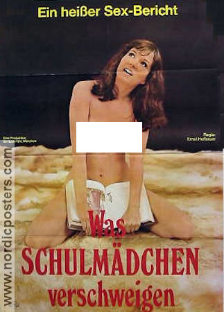 Was Schulmädchen verschweigen 1973 movie poster Sascha Hehn Ernst Hofbauer