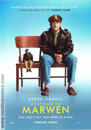 Welcome to Marwen 2018 movie poster Steve Carell Falk Hentschel Matt O´Leary Robert Zemeckis