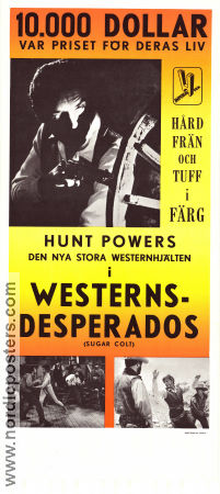 Westerns desperados 1966 poster Jack Betts Soledad Miranda Giuliano Raffaelli Franco Giraldi