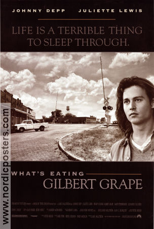 What´s Eating Gilbert Grape 1993 movie poster Johnny Depp Leonardo DiCaprio Juliette Lewis Lasse Hallström