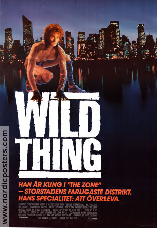 Wild Thing 1987 movie poster Rob Knepper Kathleen Quinlan Max Reid