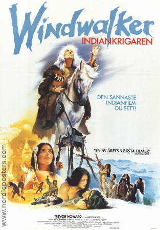 Windwalker 1980 movie poster Trevor Howard Nick Ramus James Remar Kieth Merrill