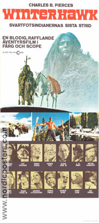 Winterhawk 1975 movie poster Leif Erickson Woody Strode Denver Pyle Charles B Pierce