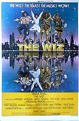 The Wiz 1978 movie poster Diana Ross Michael Jackson