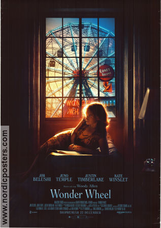 Wonder Wheel 2017 movie poster Justin Timberlake Juno Temple Robert C Kirk Woody Allen