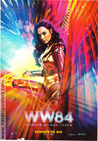 Wonder Woman 1984 2020 movie poster Gal Gadot Chris Pine Kristen Wiig Patty Jenkins Production: Marvel