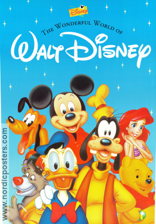 Wonderful World of Walt Disney 1989 poster Animation