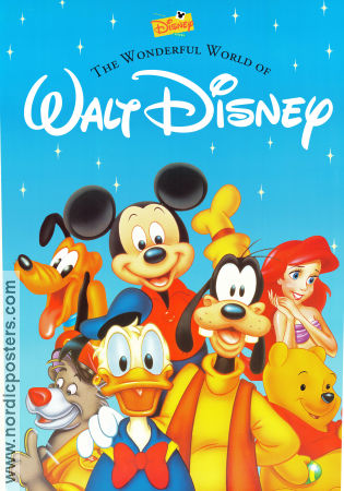 Wonderful World of Walt Disney 1989 poster Animerat