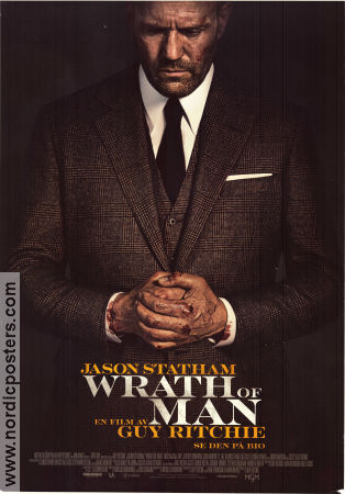 Wrath of Man 2021 movie poster Jason Statham Holt McCallany Josh Hartnett Guy Ritchie