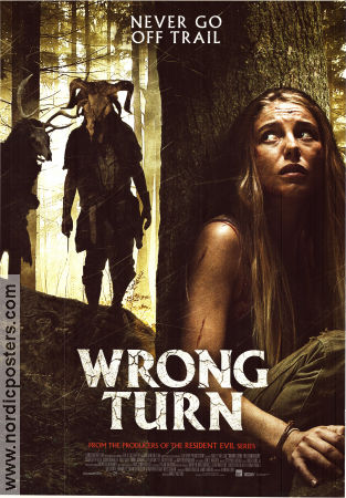 Wrong Turn 2021 movie poster Charlotte Vega Adain Bradley Bill Sage Mike P Nelson