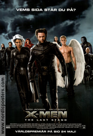 X-Men: The Last Stand 2006 poster Hugh Jackman Halle Berry Patrick Stewart Brett Ratner Hitta mer: Marvel Från serier