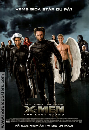 X-Men: The Last Stand 2006 movie poster Hugh Jackman Halle Berry Patrick Stewart Brett Ratner Find more: Marvel From comics