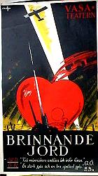 Vasateatern Brinnande jord 1925 poster Find more: Revy