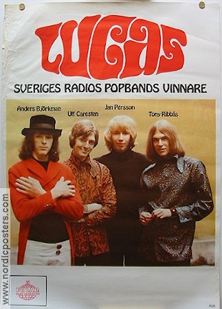 Lucas 1967 poster Jan Persson Find more: Concert poster Rock and pop