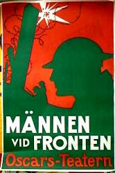 Oscars-teatern Männen vid Fronten 1929 poster Find more: Revy War