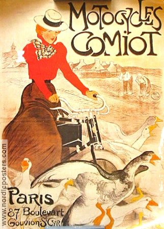 Motocycles Comiot 1916 poster Find more: Advertising