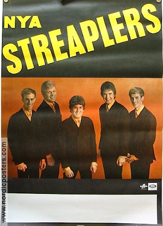 Nya Streaplers 1967 poster Find more: Concert poster Find more: Dansband Rock and pop
