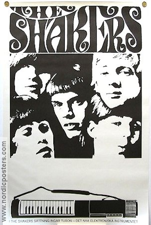 The Shakers 1967 poster Find more: Concert poster Rock and pop