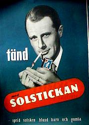 Solstickan sprid solsken bland barn och gamla 1945 poster Find more: Advertising