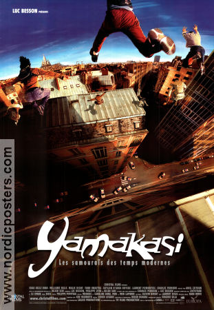 Yamakasi 2001 movie poster Chau Belle Dinh Williams Belle Ariel Zeitoun Writer: Luc Besson