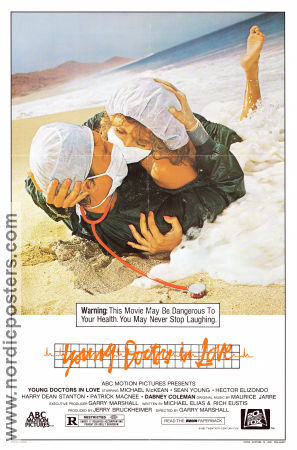 Young Doctors in Love 1982 poster Michael McKean Garry Marshall