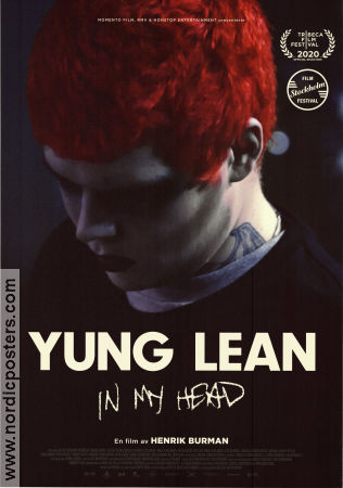 Yung Lean: In My Head 2020 movie poster Bladee Thaiboy Digital Yung Lean Henrik S Burman Documentaries