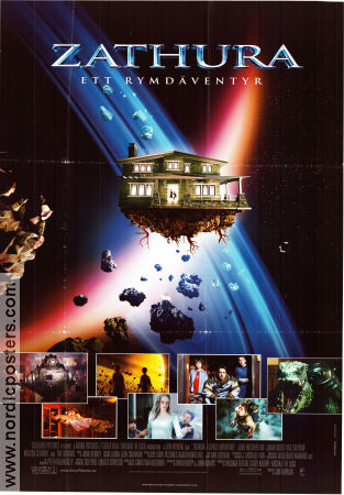 Zathura: A Space Adventure 2005 movie poster Josh Hutcherson Jonah Bobo Dax Shepard Jon Favreau Spaceships