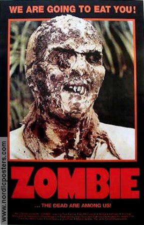 Zombi 2 1979 movie poster Lucio Fulci