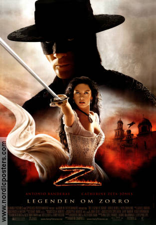 Zorro 2 2005 poster Antonio Banderas Catherine Zeta-Jones Rufus Sewell Martin Campbell