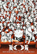 101 Dalmatians 1996 movie poster Glenn Close Jeff Daniels Stephen Herek Dogs