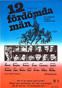 The Dirty Dozen 1967 movie poster Lee Marvin Charles Bronson John Cassavetes Telly Savalas Robert Aldrich War Find more: Nazi