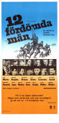 The Dirty Dozen 1967 movie poster Lee Marvin Charles Bronson John Cassavetes Telly Savalas Robert Aldrich War Find more: Nazi