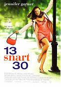 13 snart 30 2004 poster Jennifer Garner Mark Ruffalo Judy Greer Gary Winick