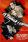 Thirteen Hours by Air 1936 movie poster Fred MacMurray Joan Bennett Planes