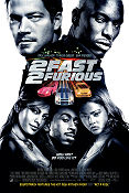 2 Fast 2 Furious 2003 poster Paul Walker John Singleton