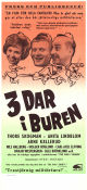 3 dar i buren 1963 movie poster Anita Lindblom Thore Skogman Arne Källerud Sven Ingvars Ragnar Frisk