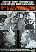 Murder She Said 1961 movie poster Margaret Rutherford Arthur Kennedy Muriel Pavlow George Pollock Writer: Agatha Christie Trains