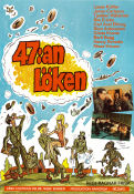 47:an Löken 1971 movie poster Janne Carlsson Lasse Kühler Tjadden Hellström Ragnar Frisk Poster artwork: Lennart Elworth From comics