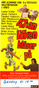 47:an Löken blåser på! 1972 movie poster Sten Ardenstam Hasse Burman Janne Carlsson Lasse Åberg Ragnar Frisk Poster artwork: Lennart Elworth From comics