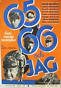 65 66 och jag 1936 movie poster Elof Ahrle Thor Modéen Katie Rolfsen