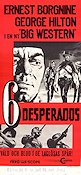 Los desperados 1971 poster Ernest Borgnine