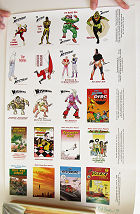 The Mysterians Cartoon characters Signed 1999 affisch Affischkonstnär: Bob Burden Hitta mer: Comics