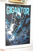 Limited litho GIGANTOR No 70 of 75 1992 poster Poster artwork: Laurent Durieux Find more: Comics