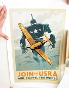 Litho Join The USRA 2014 poster 