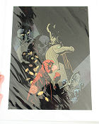 Limited litho HELLBOY Signed No 55 of 200 2011 poster Find more: Comics Poster artwork: Mike Mignola