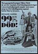 99.5 Percent Dead 1975 movie poster Richard Harris Agents