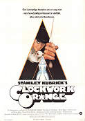 A Clockwork Orange 1971 poster Malcolm McDowell Stanley Kubrick